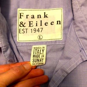 A set of two Frank & Eileen shirts.